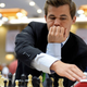 Magnus Carlsen competes at a chess tournament earlier this year.